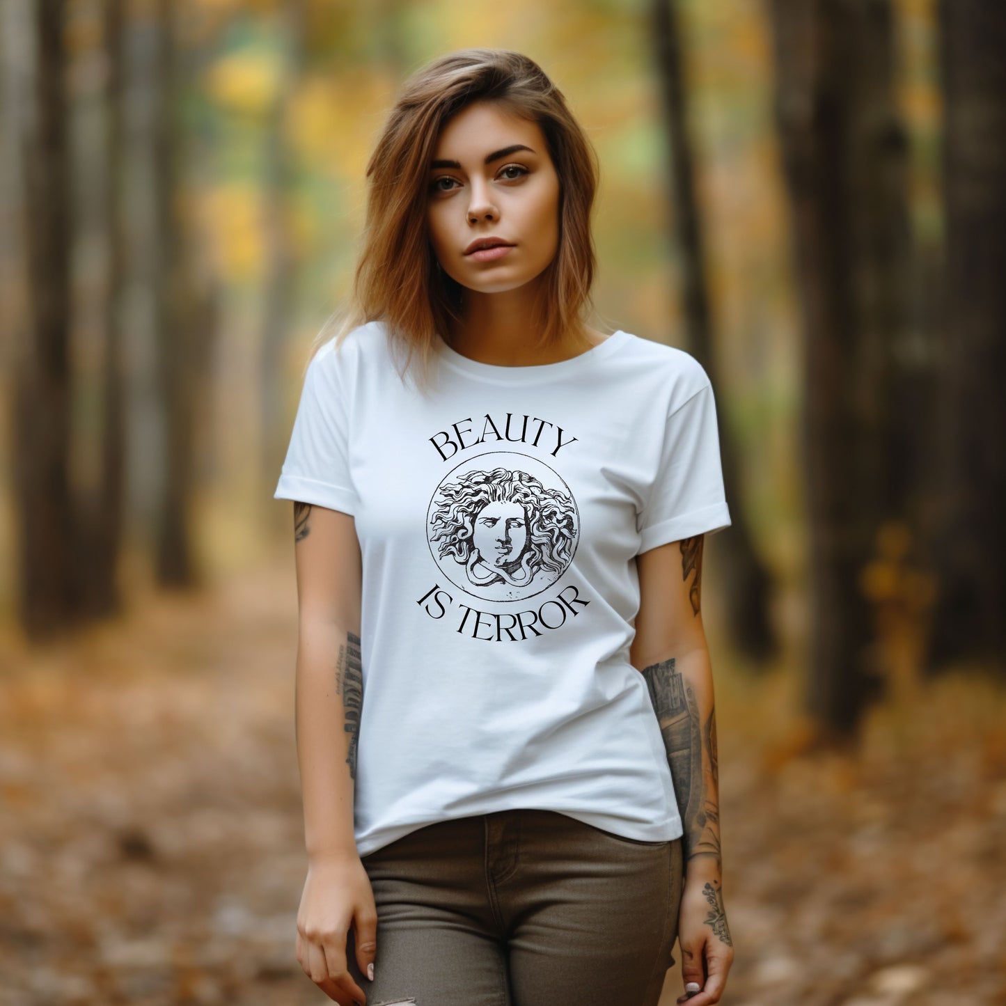 Beauty is Terror T-Shirt, The Secret History, Booktok, Dark Academia, Donna Tartt, Light Academia