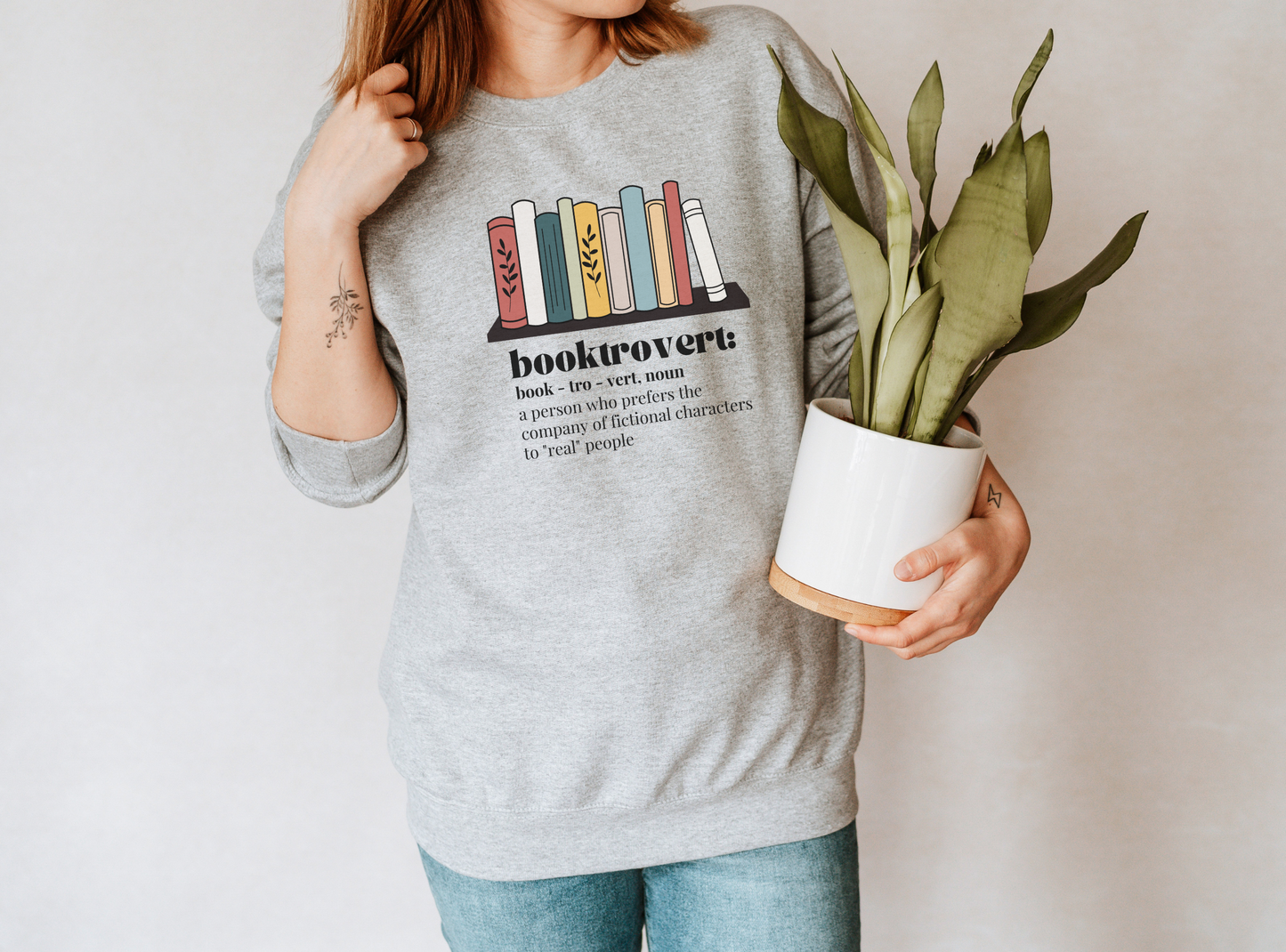 Booktrovert Sweatshirt, Book Sweatshirt, Librarian Gift, Book Nerd Shirt, Book Lover Sweatshirt, Reading Shirt, Book Lover Shirt