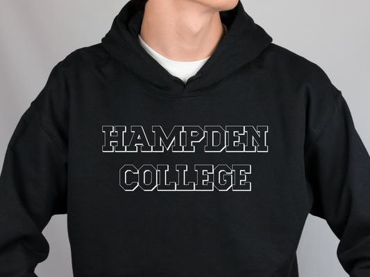 Hampden College Hoodie, The Secret History, Dark Academia, Bookish Gifts, Bookish Hoodie