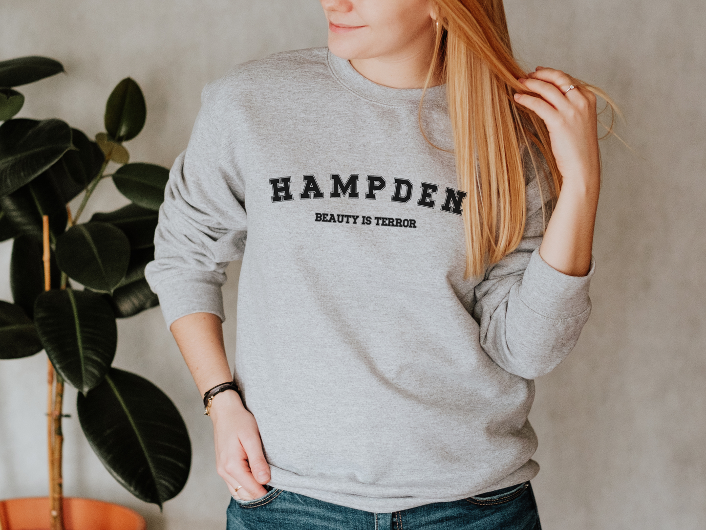 Hampden College Sweatshirt, The Secret History, Dark Academia, Bookish Gifts, Bookish Sweatshirt