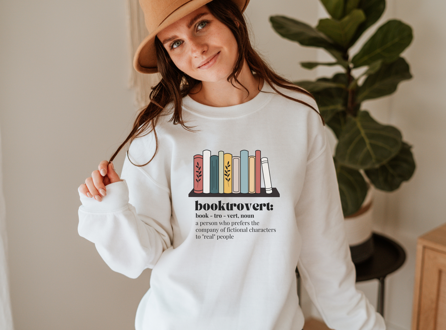 Booktrovert Sweatshirt, Book Sweatshirt, Librarian Gift, Book Nerd Shirt, Book Lover Sweatshirt, Reading Shirt, Book Lover Shirt