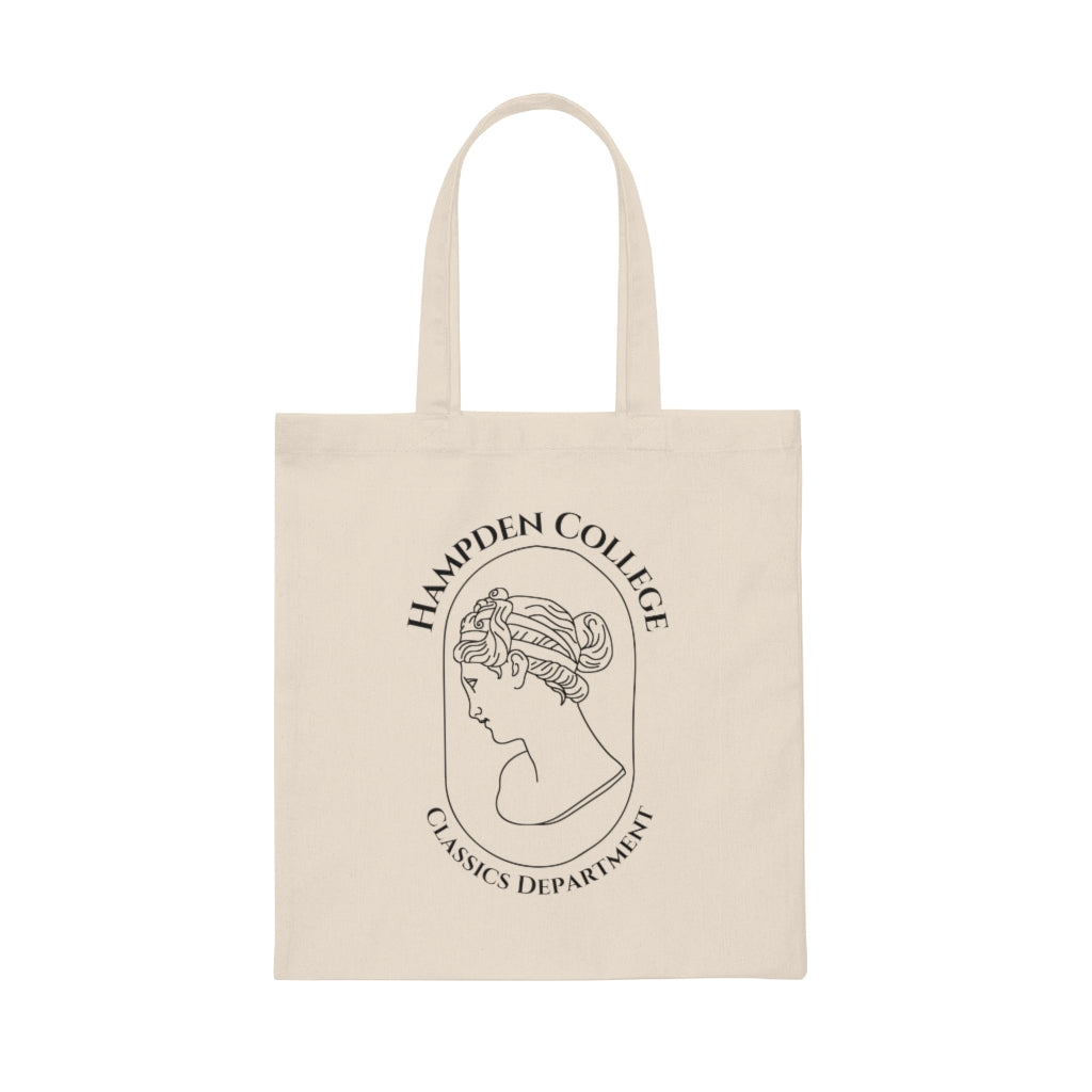 Hampden College Classics Department Canvas Tote Bag