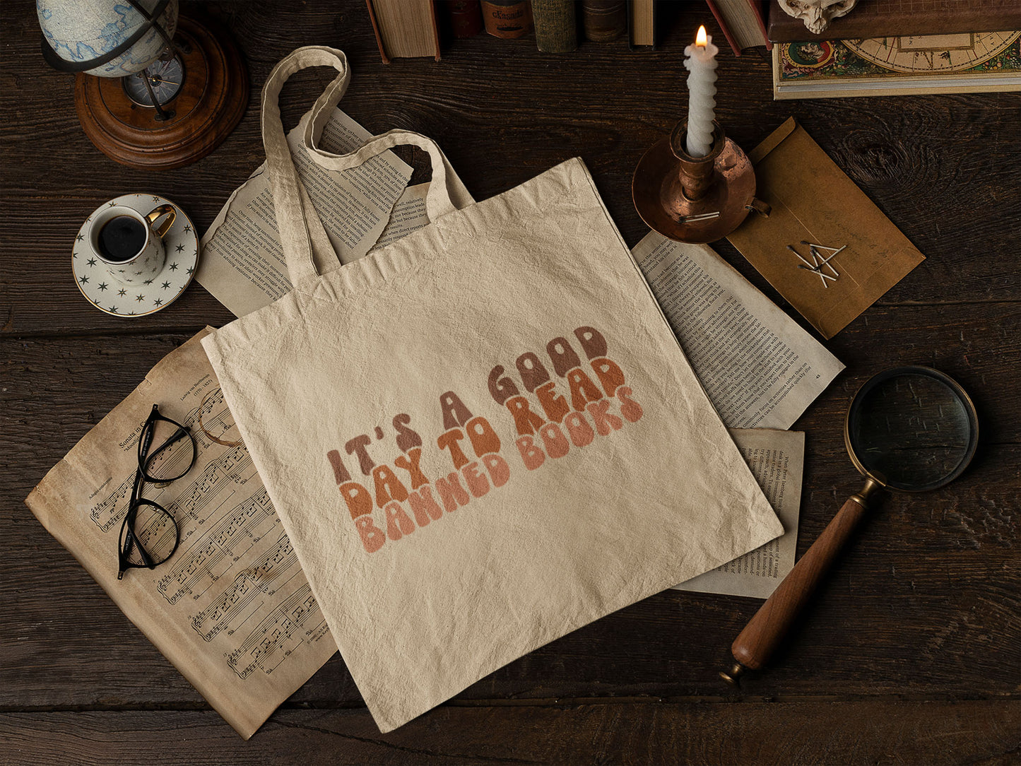 Banned Books Tote Bag - Reading Tote - Book Lover Tote - Literature Tote - Librarian Tote Bag - Teacher Tote Bag