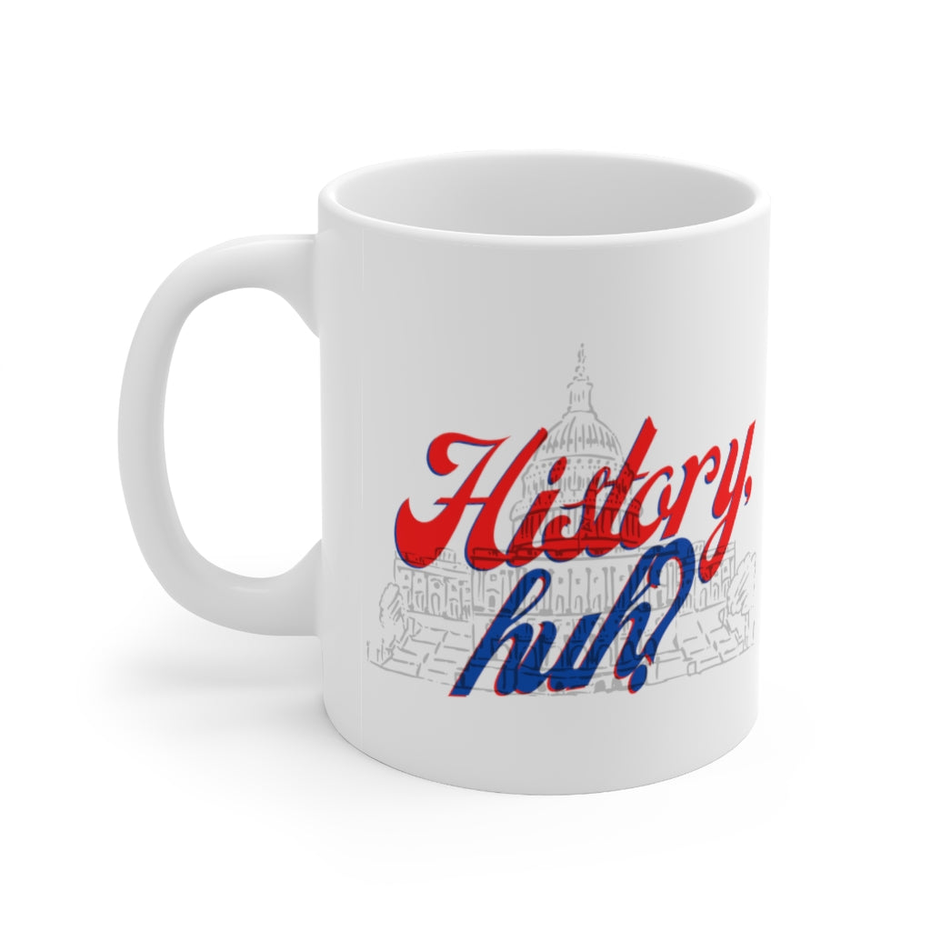 History, huh? Red, White & Royal Blue Mug
