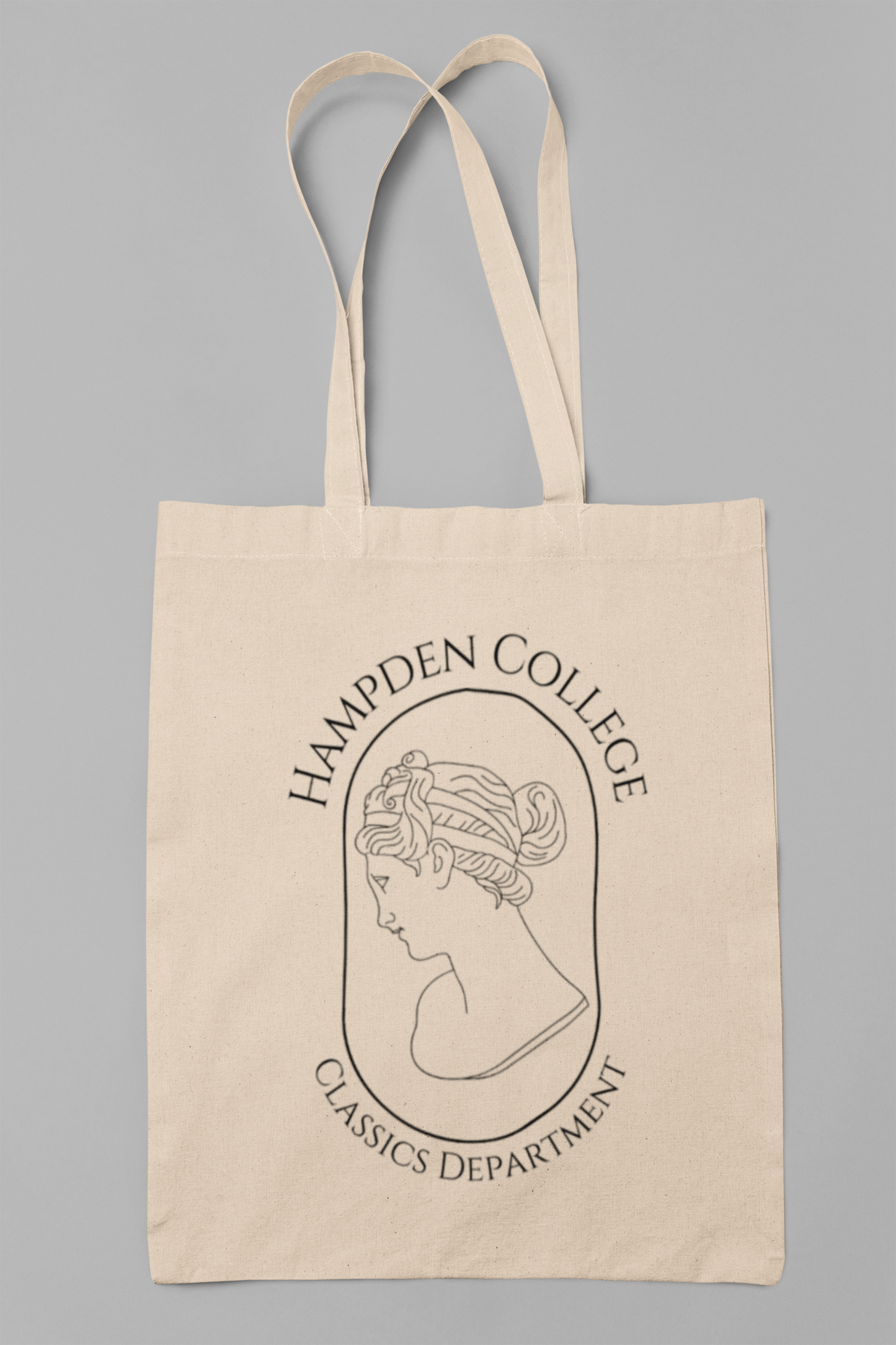 Hampden College Classics Department Canvas Tote Bag