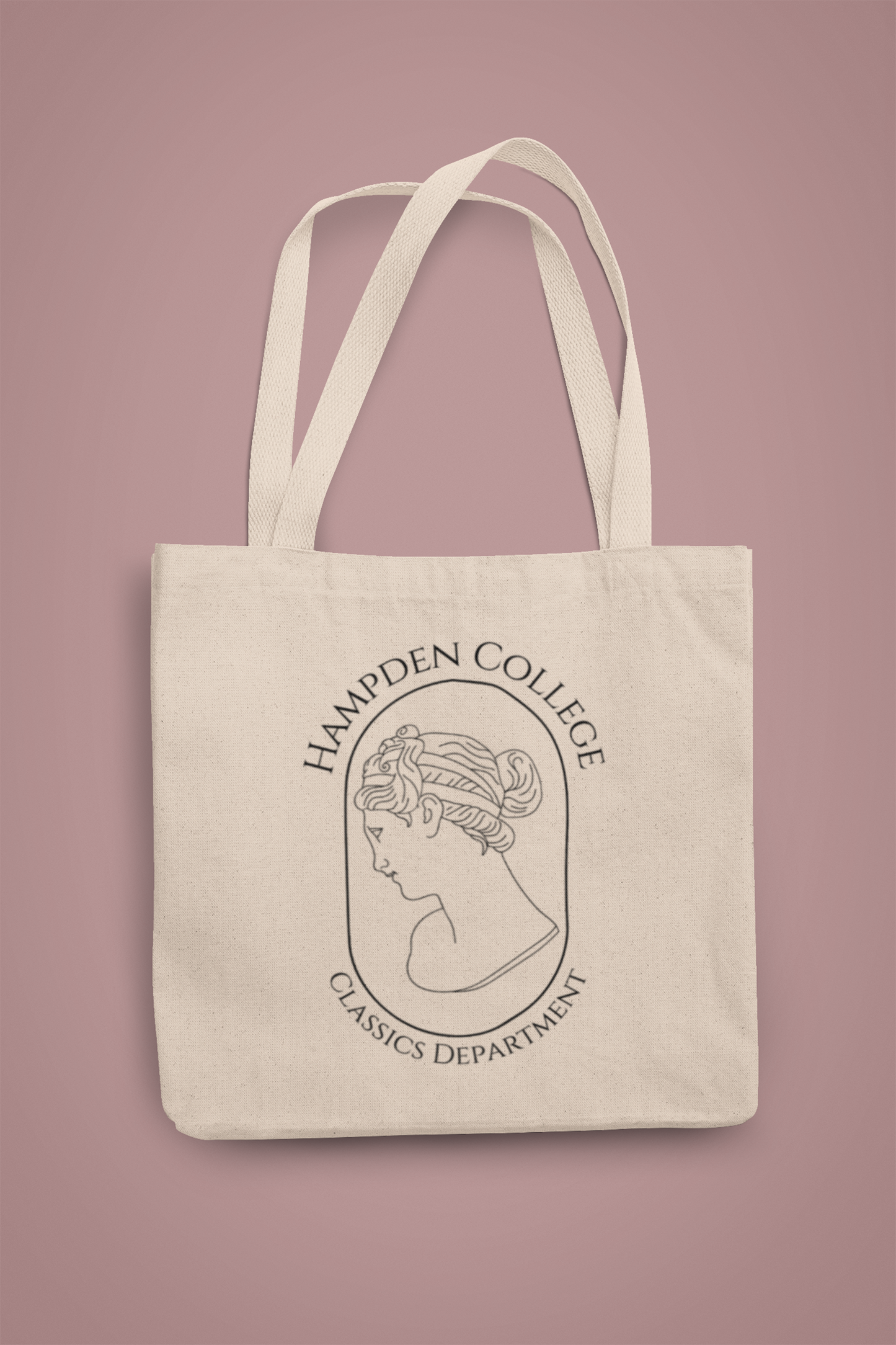 Hampden College Classics Department Canvas Tote Bag