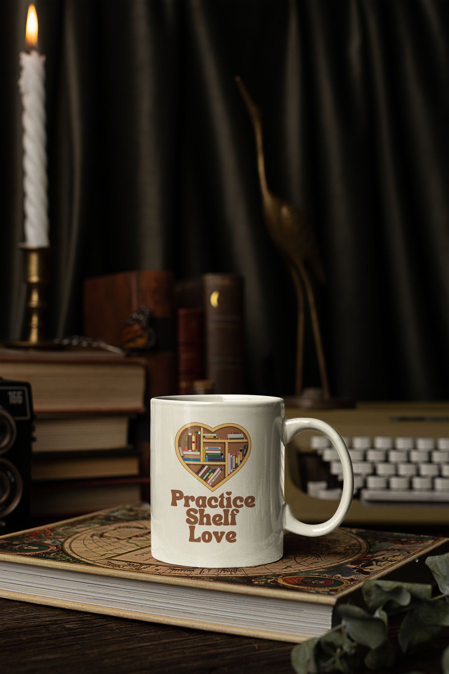 Book Lover Mug - Bookshelf Mug - Librarian Mug - Book Reader Mug - Teacher Mug