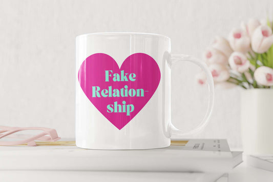 Fake Relationship Romance Trope Mug