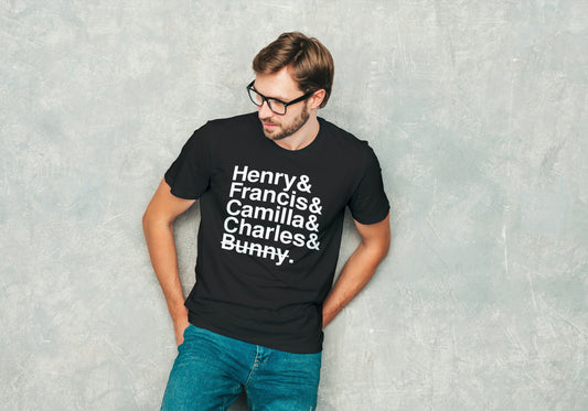 The Secret History Helvetica Names T-Shirt