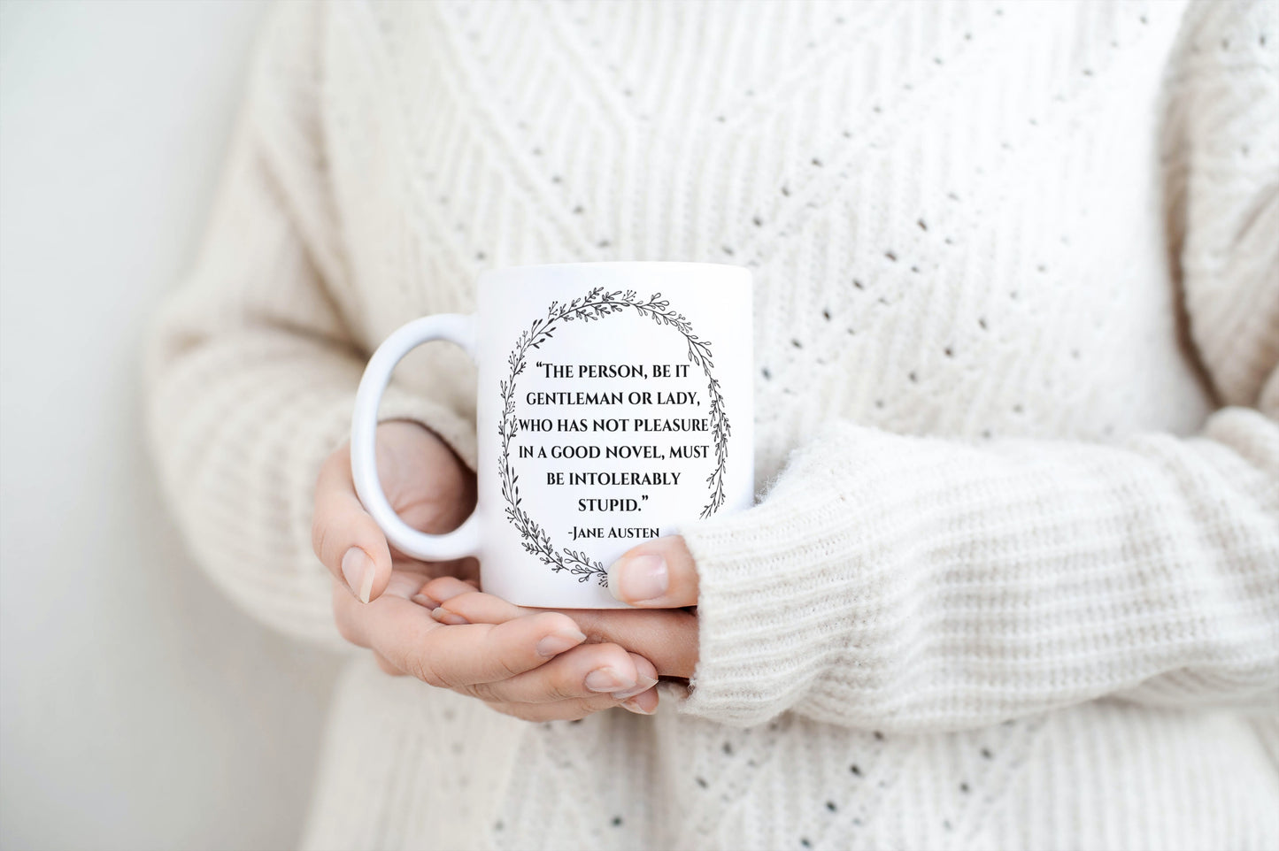 Jane Austen Quote Ceramic Mug